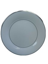Noritake Diana Platinum 10 1/2&quot; Dinner Plate 2611 Japan Excellent Used Condition - £8.68 GBP