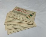 Vintage Lot of 15+ Par T Pak Beverages Advertising Postcard Coupon KG JD - $24.74