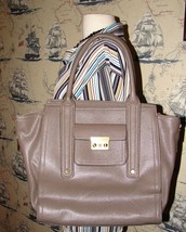 3.1 Phillip Lim for Target Taupe Pebbled Faux Leather Tote Handbag - $59.00