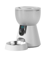 AQiA Smart Pet Feeder WiFi and Bluetooth Connectivity - $924.21 MXN