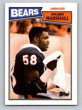 Wilber Marshall #59 1987 Topps Chicago Bears - £1.55 GBP