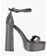 AZALEA WANG Disco-Black SANDAL IN BLACK Sz 11 New - $175.22 CAD