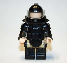 E.O.D Bomb Suit Custom Minifigure black - £3.40 GBP