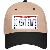 Go Kent State Novelty Khaki Mesh License Plate Hat - £22.79 GBP