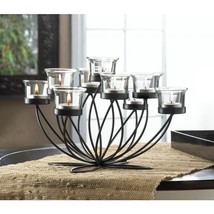 IRON BLOOM CANDLE CENTERPIECE - $49.00