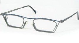 Vintage R Ei Z Augens Pi El Ictus 402 Graphite Grey /BLUE Black Eyeglasses 44-15-138 - £62.30 GBP