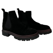 Danassa Chelsea‎ Boots 39 Black Suede Portugal Warm - $942.11 MXN