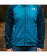 The North Face Teal and Navy Windbreaker - $21.56