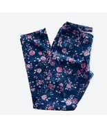Girl&#39;s Youth Skinny Jeans Arizona Jean Co Denim Floral Adjustable Waist ... - £11.03 GBP