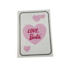 VINTAGE 1983 MATTEL FIGURINE PANINI BARBIE ALBUM STICKER NOS NEW OLD STO... - $4.75