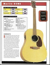 Martin DXME + Norman B20 CW acoustic/electric guitar review article with specs - £3.32 GBP