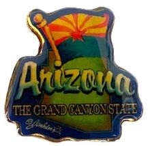 Arizona The Grand Canyon State Hat Tac or Lapel Pin - $7.99