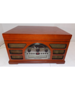 CROSLEY MODEL CR66 RECORD PLAYER CD PLAYER AM/FM CASSETTE VGC AUX IN - £54.34 GBP