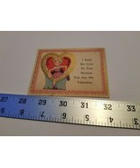 Home Treasure Funny Girl Valentine Card Send My Love Jane to Miss Schroe... - €16,41 EUR