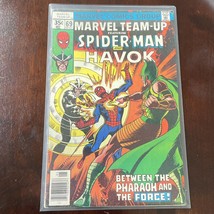 MARVEL TEAM UP #69 1978 Spider-Man And Havok Marvel Comics 1978 - £6.32 GBP