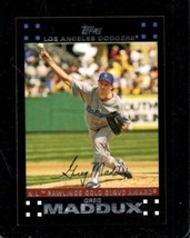 2007 Topps #311 Greg Maddux Nmmt Dodgers Gg Hof - £2.68 GBP