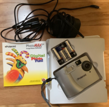 Polaroid PhotoMAX FUN Flash 640 0.4MP Digital Camera - Silver - $25.95