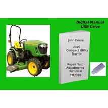 John Deere 2320 Compact Utility Tractor Repair Test Adjustments Technica... - £18.65 GBP