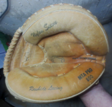 MTA Pro 800 Catchers Mitt Nylon Sewn Rawhide Lacing RHT - $27.69