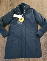 Save The Duck Matte 7 Tech Padded Mid Length Coat Jacket Black, Sz M, NWT! - $148.49