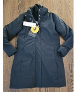 Save The Duck Matte 7 Tech Padded Mid Length Coat Jacket Black, Sz M, NWT! - £116.09 GBP
