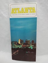 Vintage 1960s Atlanta A Publication Of The Atlanta Chamber Of Commerce Brochure - $11.88