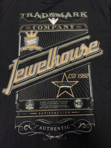 JEWEL HOUSE 1982 Black Short Sleeve T Shirt Mens Size Large - £19.67 GBP