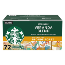 Starbucks Blonde Roast Coffee K-Cups , Veranda Blend (72 ct.) - $39.00