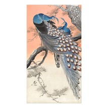 OHARA KOSON - Two Peacocks on Tree Branch (Giclée Art Print) - £5.65 GBP+