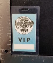 Lynyrd Skynyrd - Vintage Original 1991 Concert Tour Laminate Backstage Pass - £15.69 GBP