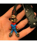 Custom Paracord Keychain Lanyard with Brass Bead - $45.99