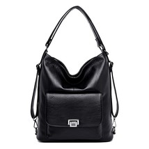 Women Leather Bag Ladies Handbags 3IN1 Female Messenger Bags Designer Crossbody  - $66.27