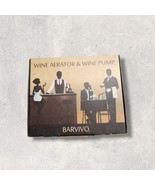 Wine Aerator &amp; Wine Pump Boxed Set With 2 Vacuum Bottle Stoppers 8 pc Ba... - $234.30 MXN