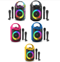 MASINGO Karaoke Machine for Kids and Adults with LED Lights Supports TF ... - $35.96+