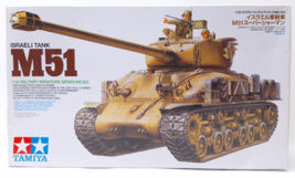 TAMIYA 1/35 Israeli Tank(Military) M51 Super Shaman Model Kit NEW OPEN BOX - £30.61 GBP