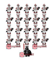 21Pcs Darth Vader And 91st Reconnaissance Corps Star Wars Clone Wars Min... - £26.27 GBP