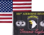 K&#39;s Novelties 3x5 Wholesale Combo USA American &amp; 101st Airborne Screamin... - £17.88 GBP
