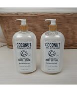 2 x Coconut + Shea Butter Moisturizing Body Lotion Coconut Vanilla 27 fl... - $34.65