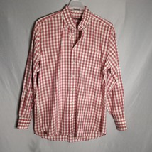 Peter Millar Men&#39;s Multi-Color Plaid Button Down Long Sleeve Shirt Size L - £22.75 GBP