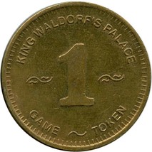 King Waldorf&#39;s Palace Niagara Falls, Ontario Canada Arcade Amusement Token - $4.24