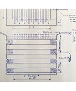 1951 Railroad Bangor Aroostook 3 x 4 Catch Basin Culvert Blueprint G3 DW... - $53.20 CAD