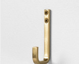 Hearth and Hand with Magnolia Brass Wall / Bath Hook, Hand Towel Hook, New - $29.99