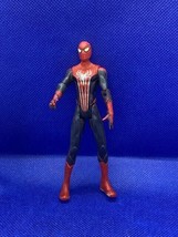Spider-Man With Silver Spider Action Figure 4&quot; Marvel Hasbro 2011 Spiderman - £5.30 GBP