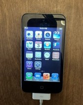 Apple iPod Touch 4th Generation Black (22 GB) Bundle Good Working Condition - $34.65