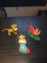 Lot Of 3 Lion King Simba Timon Pumba Grolier Presidents Edition Disney O... - $35.95
