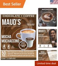 Chocolate Mocha Cappuccino Coffee Pods, 50 ct | Mochaccino Mocha Flavor ... - $78.44