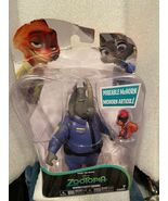 Disney's Zootopia McHorn &amp; Safety Squirrel Figures *NEW in Damaged Box* m2 - $22.99