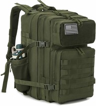 Qtandqy Men&#39;S Military Tactical Molle Daypack 35L/45L Large 3 Day Bug Ou... - $43.97