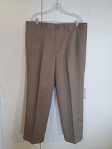 DOCKERS MEN&#39;S LIGHT BROWN KHAKI PANTS-100% COTTON-38x29.5-BARELY WORN-SO... - £6.01 GBP