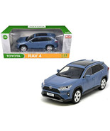 2019 Toyota RAV4 Rav4 Hybrid 1/24 Scale Diecast Model by MiJo - BLUE w/ BOX - $34.64